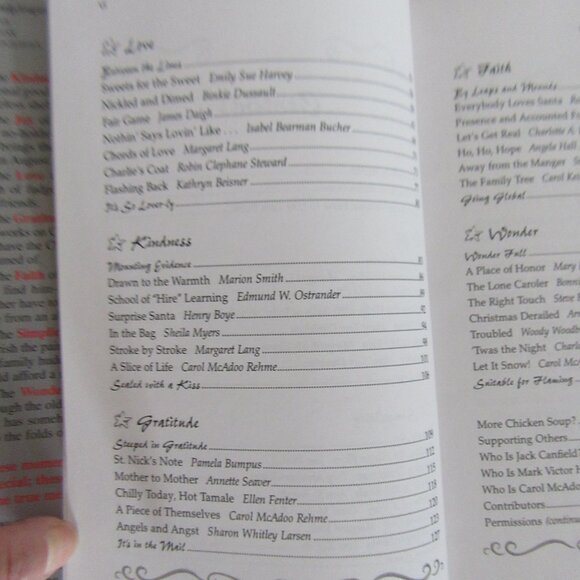 Chicken Soup for the Soul Christmas Virtues Hard Cover - Picture 8 of 13